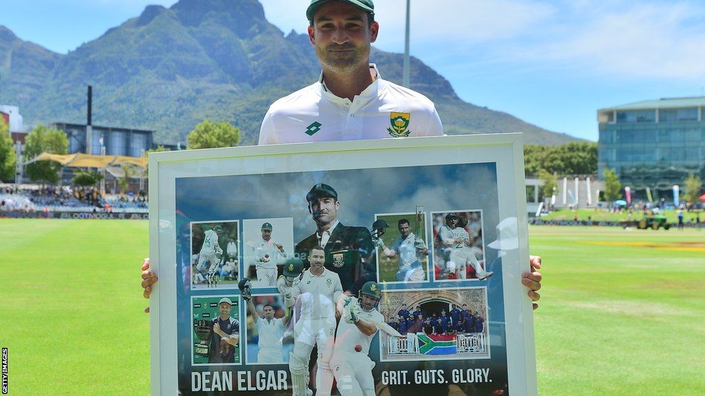 Dean Elgar made his Test debut against Australia in 2012