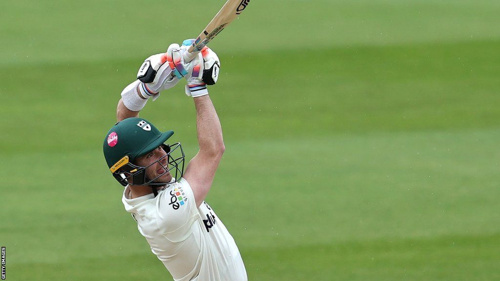 Jake Libby hit nine fours and a six in his 17th first-class century