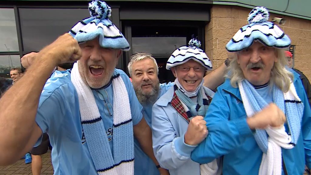 Happy Coventry fans