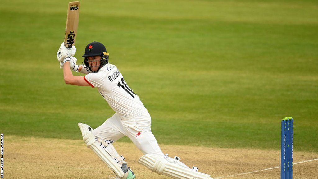 George Balderson hit his eighth first-class half-century - and his fourth of the season