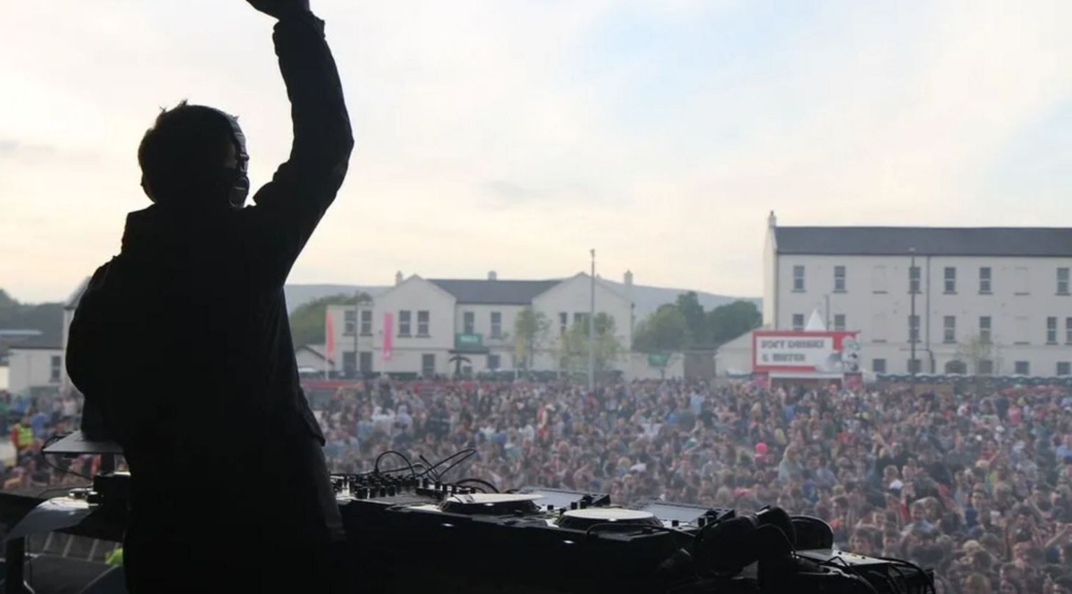 Pete Tong performing at Ebrington Square as part of Radio 1's Big Weekend in 2013