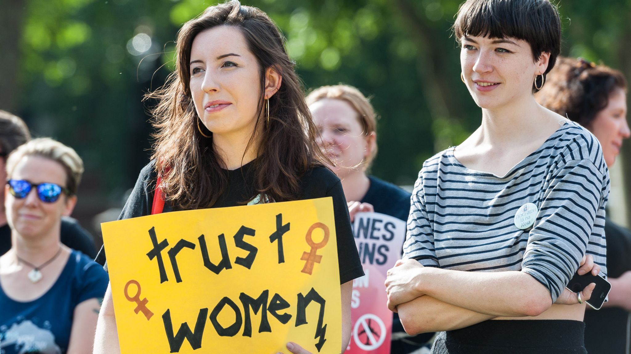 Protest to legalise abortion in Northern Ireland