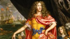A painting of James, Duke of York