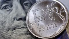 Рубль на долларе