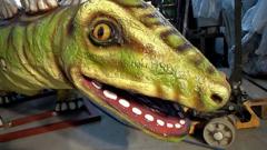 Динозавров, которых производят на заводе в Белоруссии, закупают для парков развлечений по всему миру