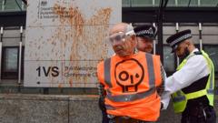 Арест экоактивиста в Лондоне