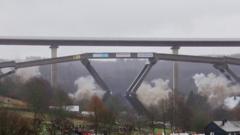 контролируемый взрыв моста