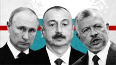 Путин, Алиев и король Иордании