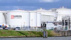 нефтехранилище "ЛУКойла" в Брюсселе