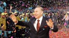 Запад не признал честными ни одни выборы в Казахстане. Назарбаев после переизбрания в 2005 году