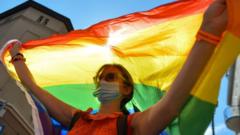 Протесты в защиту ЛГБТ Польши
