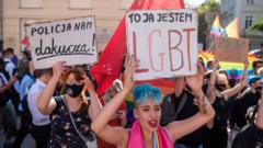 Акция в защиту ЛГБТ
