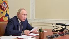 Путин в кабинете