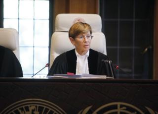 Председатель Международного суда ООН Джоан Донохью