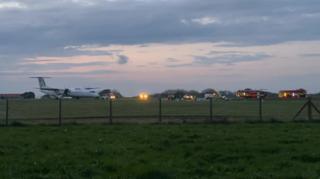 Emergency services at Guernsey Airport
