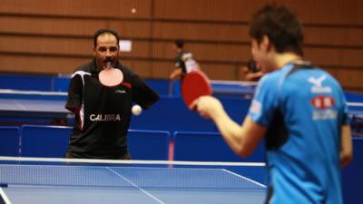 "Nothing is impossible" - Ibrahim Hamato, the table tennis star with no arms