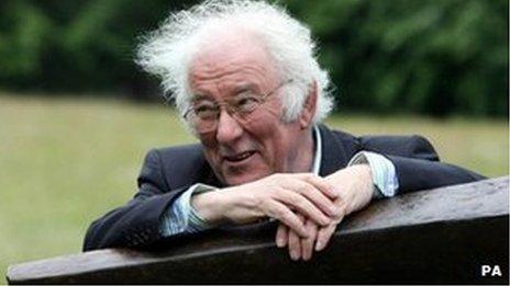 Seamus Heaney, pictured in 2006