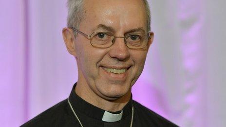The Right Reverend Justin Welby