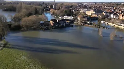 Flooding at Abingdon