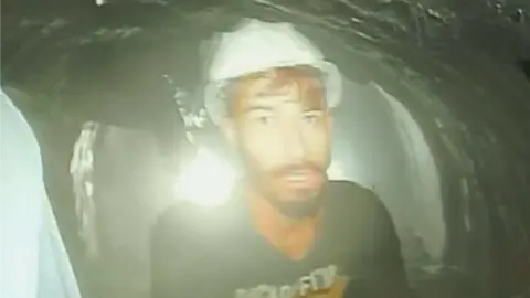 A worker trapped inside a tunnel in Uttarakhand