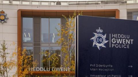 Gwent Police's headquarters 
