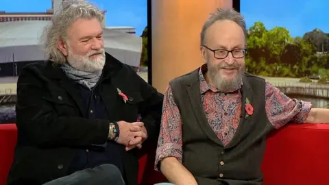 The Hairy Bikers: Si King (left) and Dave Myers