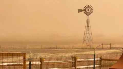 Dust storm in Amarillo