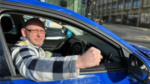 Eddie Grice drives a taxi in Glasgow and is the general secretary of the Scottish Private Hire Association