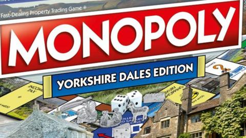 The external box of Monopoly Yorkshire Dales Edition