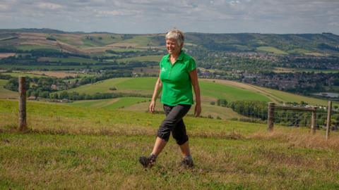 Kate Drake, wellbeing officer for South Downs National Park