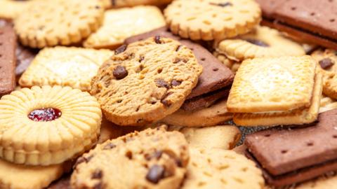 A collection of biscuits