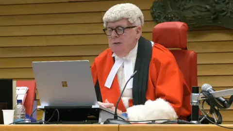Judge Justice Cavanagh summing up the Alfie Phillips murder trial