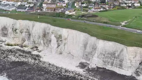 Cliff collapse between Saltdean and Telscombe