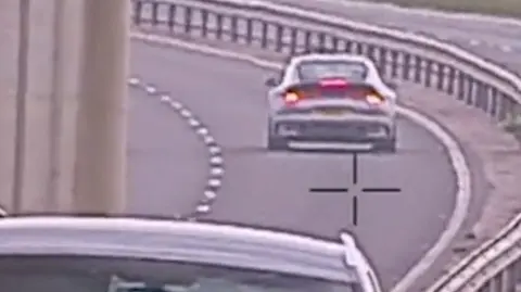 Porsche filmed travelling at 162mph on an A-road.
