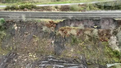 Oakengates landslip