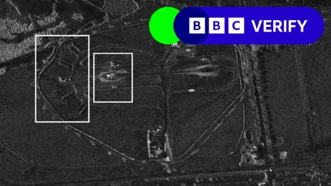 map with BBC Verify branding