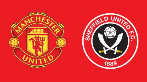 Manchester United v Sheffield United graphic