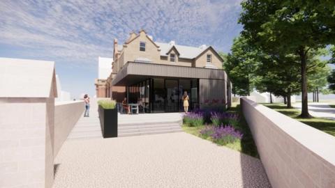 Artist's impression of the Arts and Enterprise Centre for Millom and Haverigg