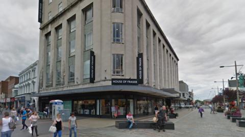 House of Fraser in Middlesbrough