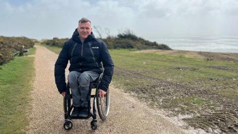 David Weir in Hastings Country Park