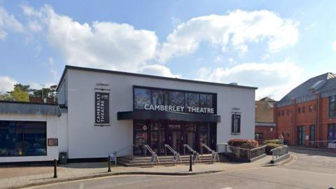 The outside of Camberley Theatre