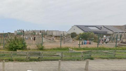 The Shiver Me Timbers play area in Maryport