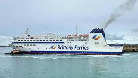 A Brittany Ferries vessel