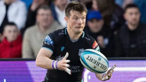 George Horne playing for Glasgow Warriors
