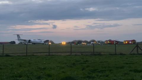 Emergency services at Guernsey Airport