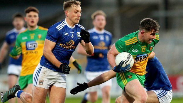 Patrick McBrearty goes on a run for Donegal