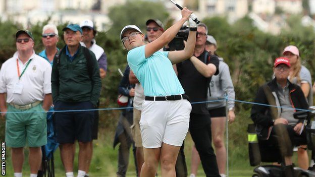 Annabel Wilson represented Great Britain and Ireland in the 2021 Curtis Cup
