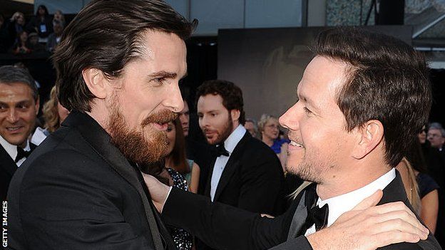 Mark Wahlberg (right) played Micky Ward in 2010 Hollywood hit 'The Fighter' where Christian Bale won an Oscar for his portrayal of Ward's half-brother