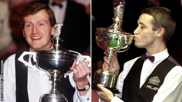 Steve Davis and Stephen Hendry