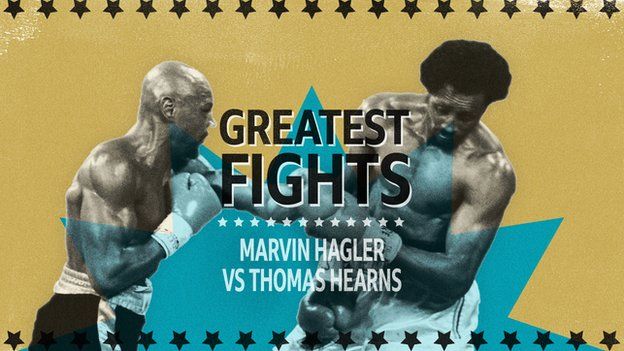 Hagler v Hearns from 1985